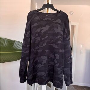 Lululemon Perfectly Oversized Camo Crew